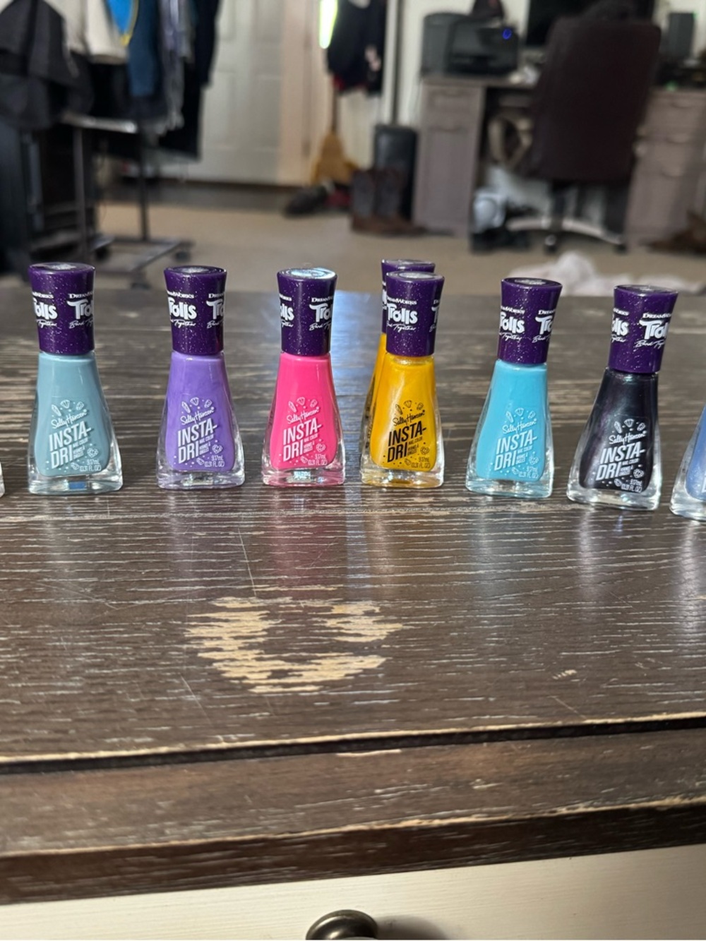 Sally Hansen Insta-Dri Complete TrollsNail Polish Set